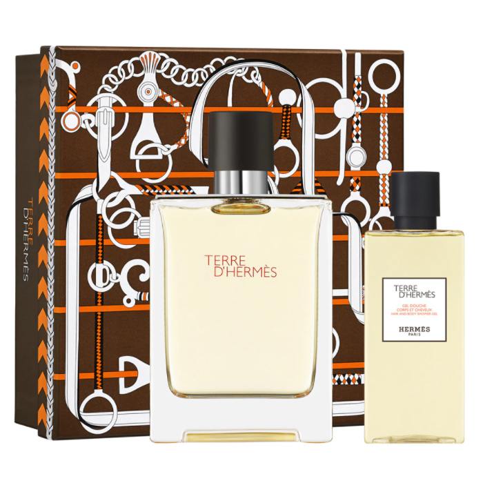 Hermes Terre EDT 100mL + S/Gel 80mL - Perfumes | Fragrances | Gift Sets ...