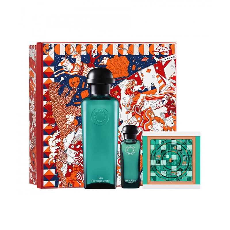 Hermes Eau D'Orange Verte EDC Gift Box Set - Perfumes | Fragrances ...