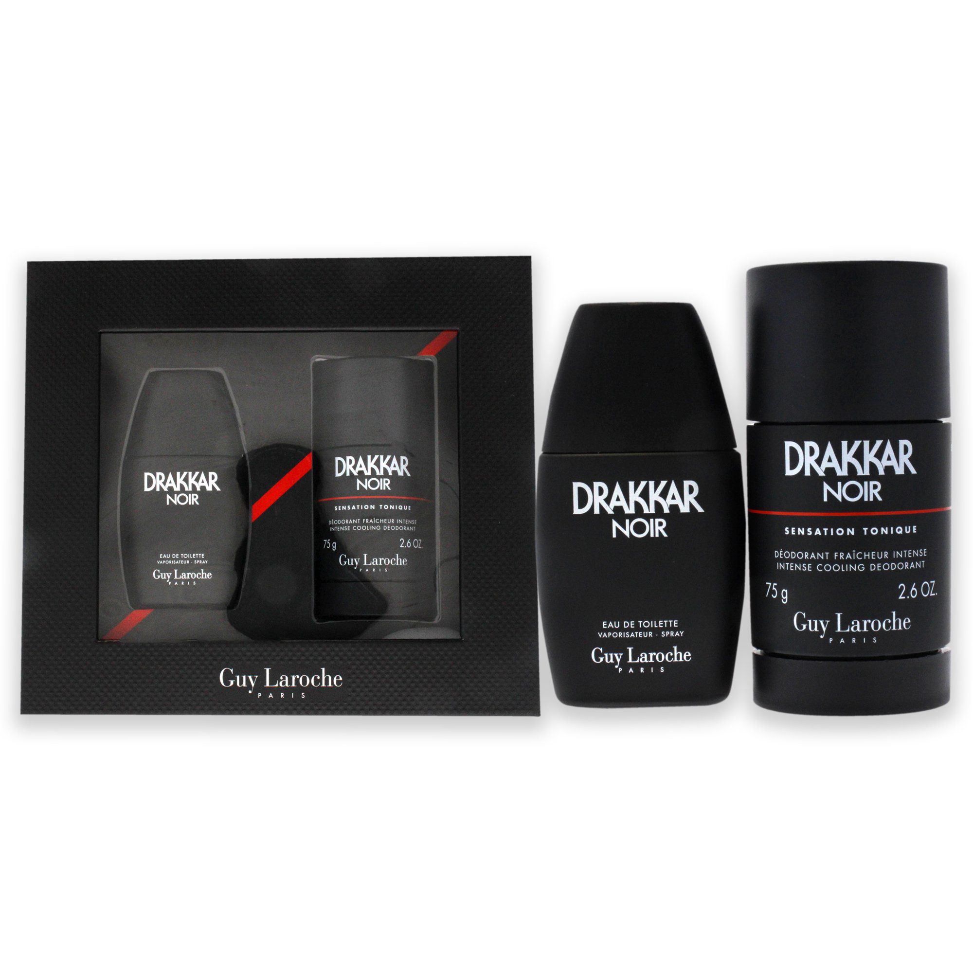 Guy Lorache Drakkar Noir EDT 100mL + Deo Stick 75g - Perfumes ...